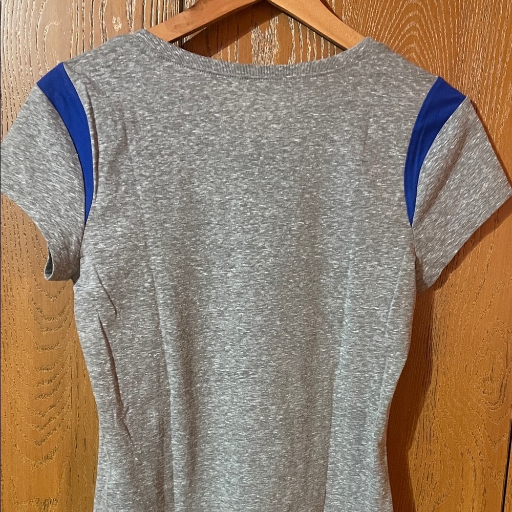 NWT - Kansas Jayhawks Gray and Blue Kids Shirt - Picture 6 of 6